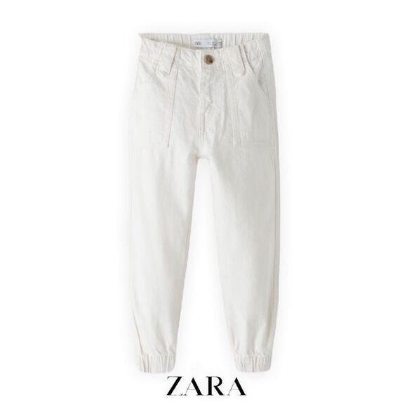 ZARA Kids | White | JOGGING JEANS - Picture 1 of 5